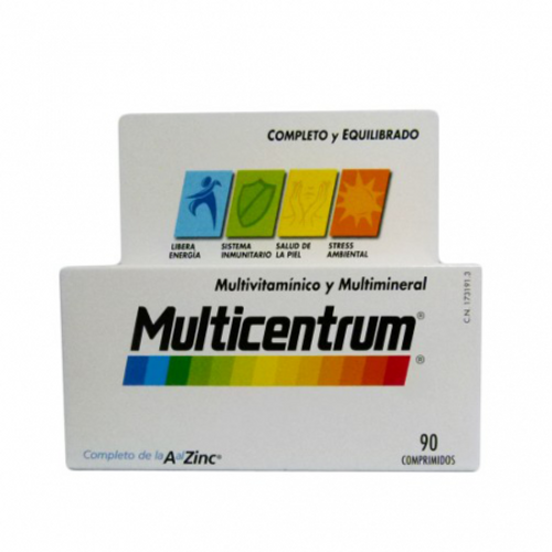 Multicentrum 90 comprimidos