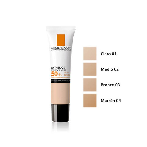 La roche posay anthelios mineral one SPF50+ uso diario 03 bronce 30 mL