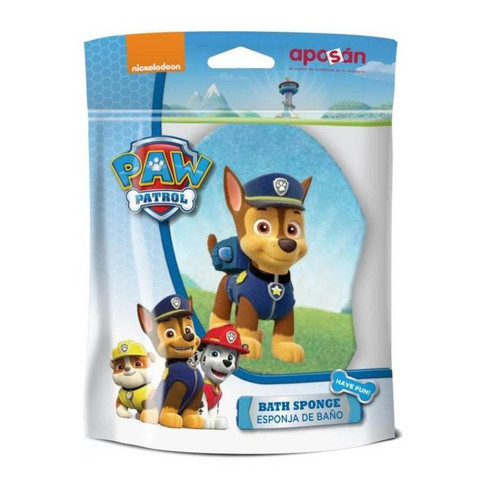 Esponja baño infantil aposan patrulla canina