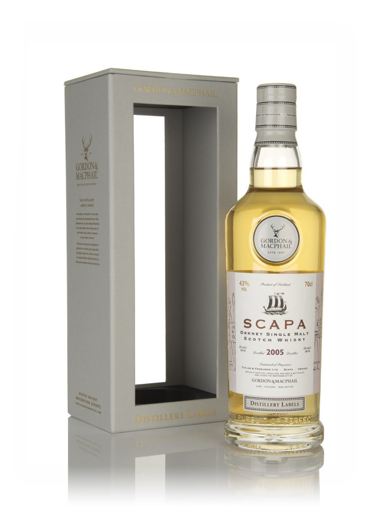 Scapa 2005 (bottled 2018) - Distillery Labels (Gordon & MacPhail