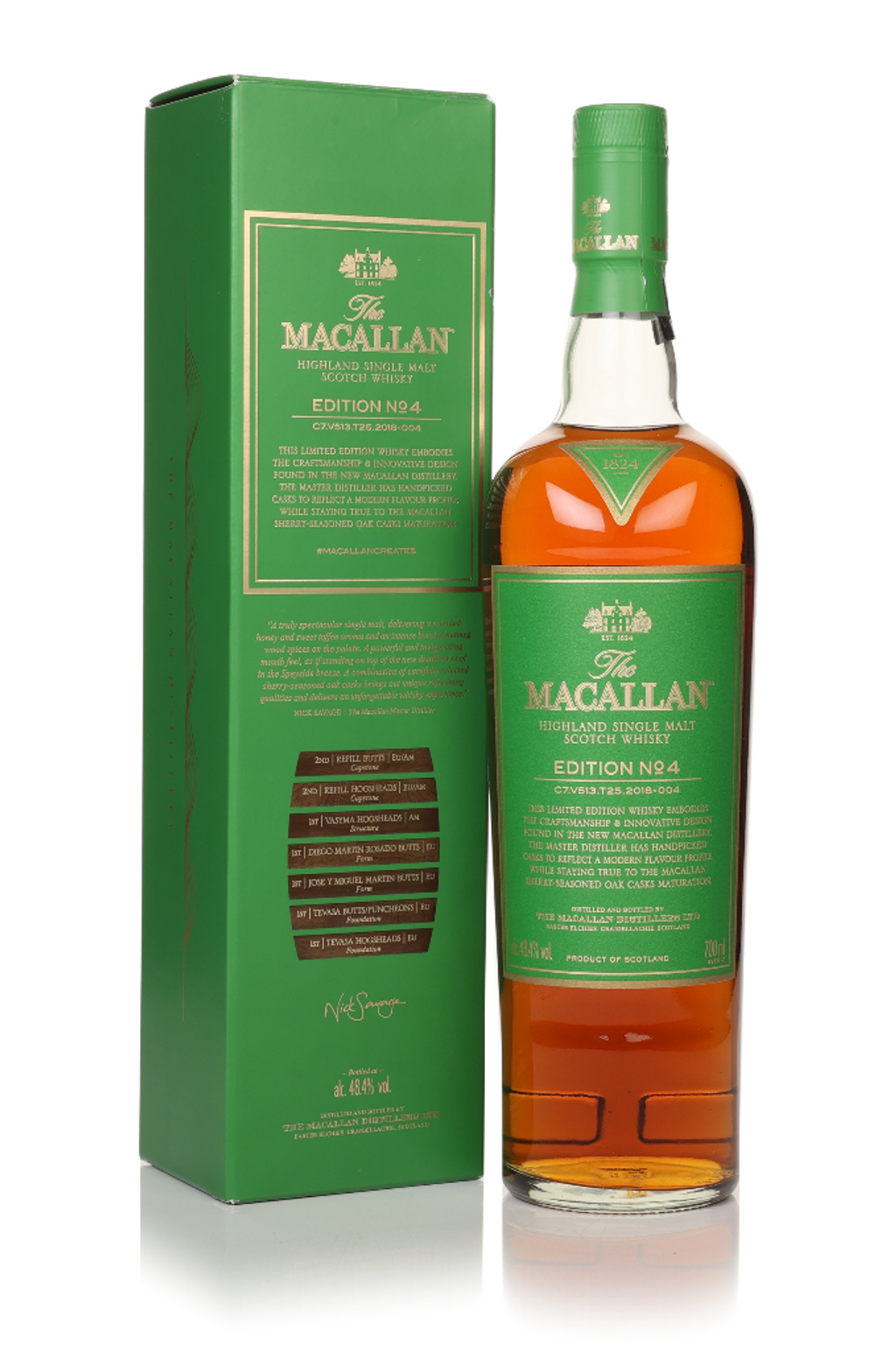 MACALLAN(マッカラン) Macallan 18 Year Double Cask Single Malt Scotch | Total Wine