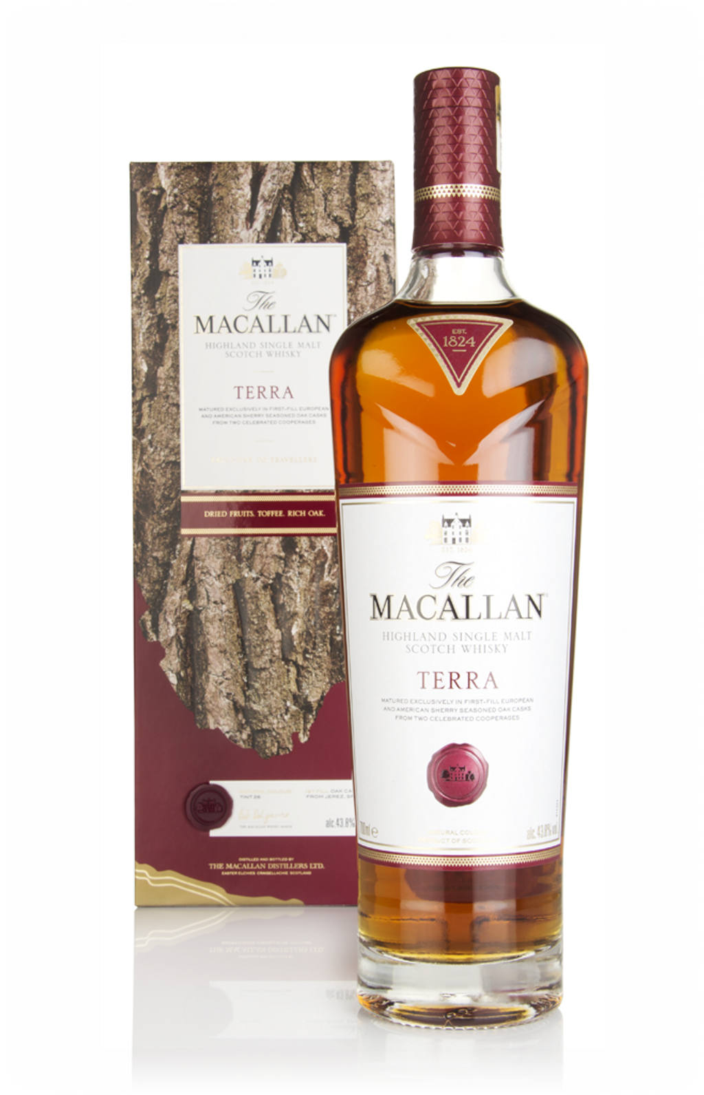 大幅値下げ！！ウイスキー　MACALLAN TERRA マッカランテラ The Macallan Terra 700Ml 43.8%