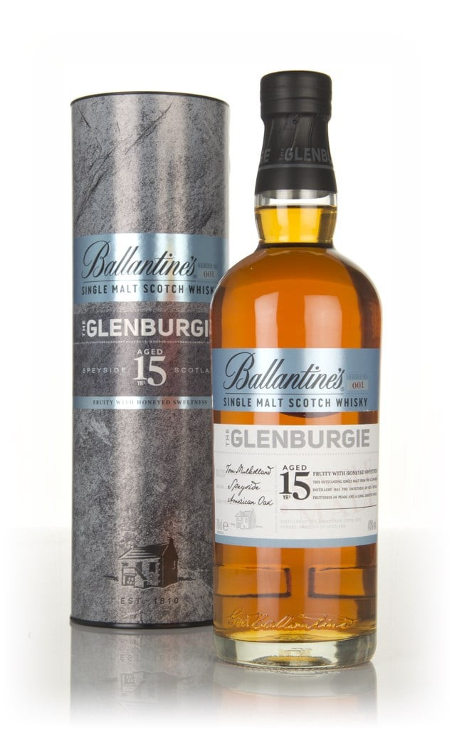 Glenburgie 15 Year Old - Ballantine's 70cl Whisky | Master Of Malt