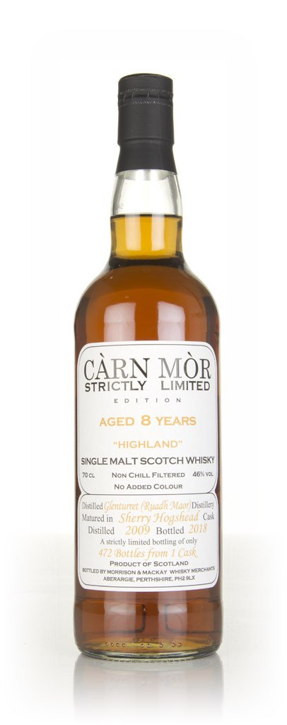 Glenturret 8 Year Old 2009 - Strictly Limited (Càrn Mòr) 70cl