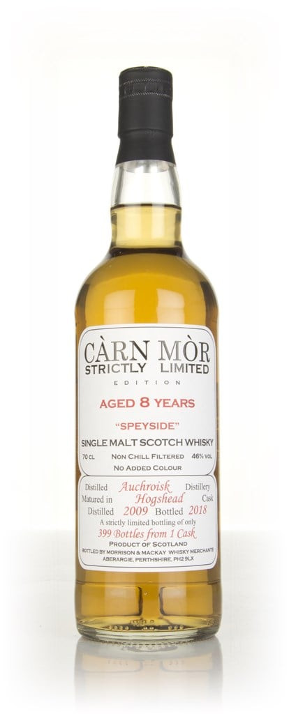 Auchroisk 8 Year Old 2009 - Strictly Limited (Càrn Mòr) 70cl
