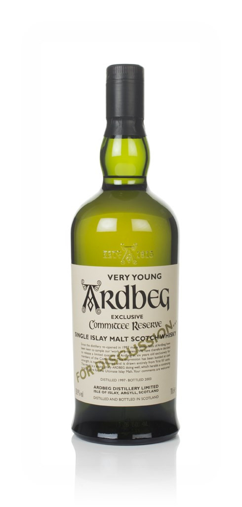 Ardbeg 1997 (bottled 2003) Very Young For Discussion 70cl Whisky