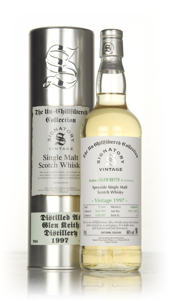 Glen Keith 19 Year Old 1997 (cask 72575 & 72576) - Un