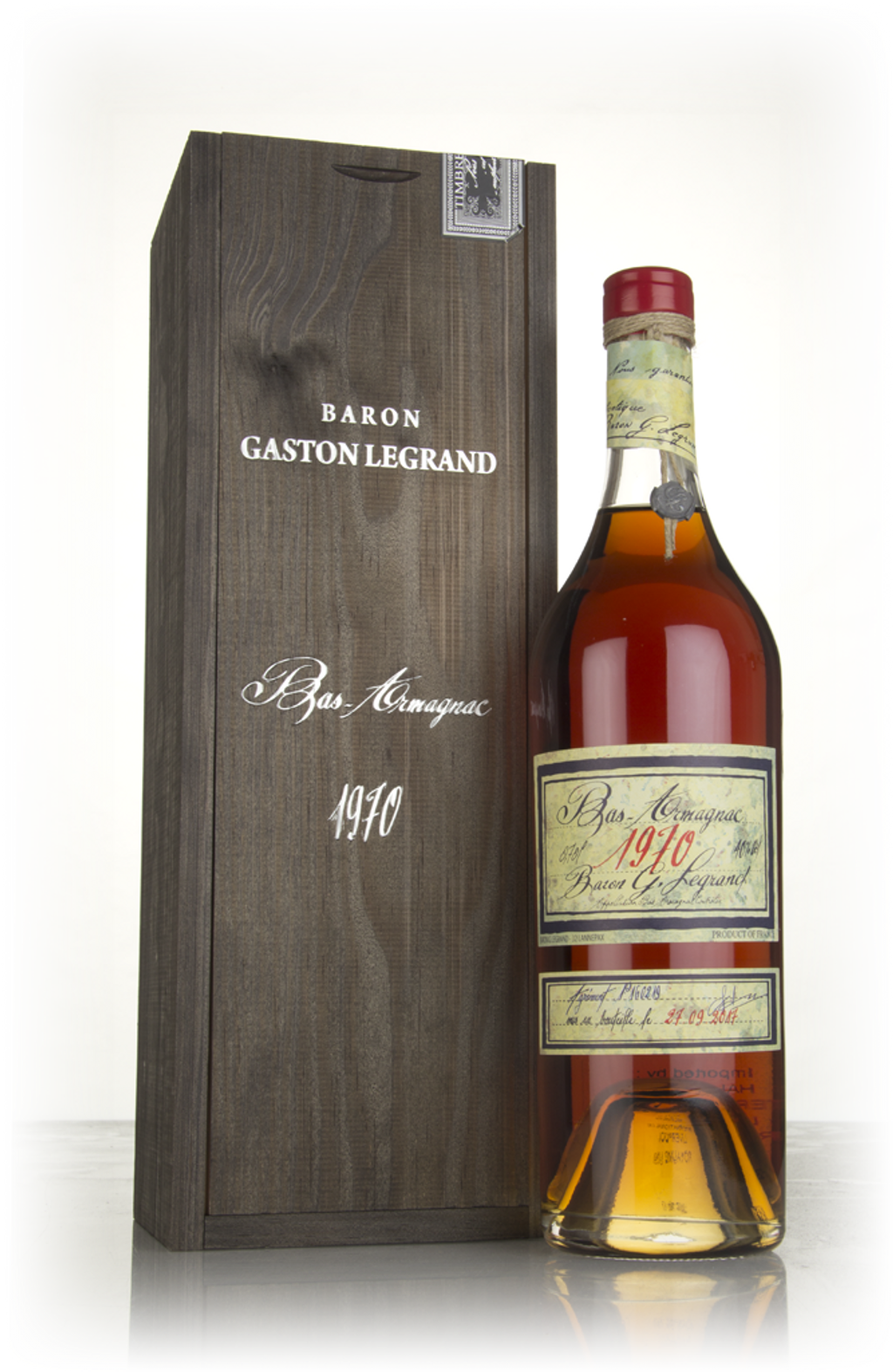 ブランデー　BARON GASTON LEGRAND 1970 Baron Gaston Legrand Bas-Armagnac 1970 - Divine Cellar