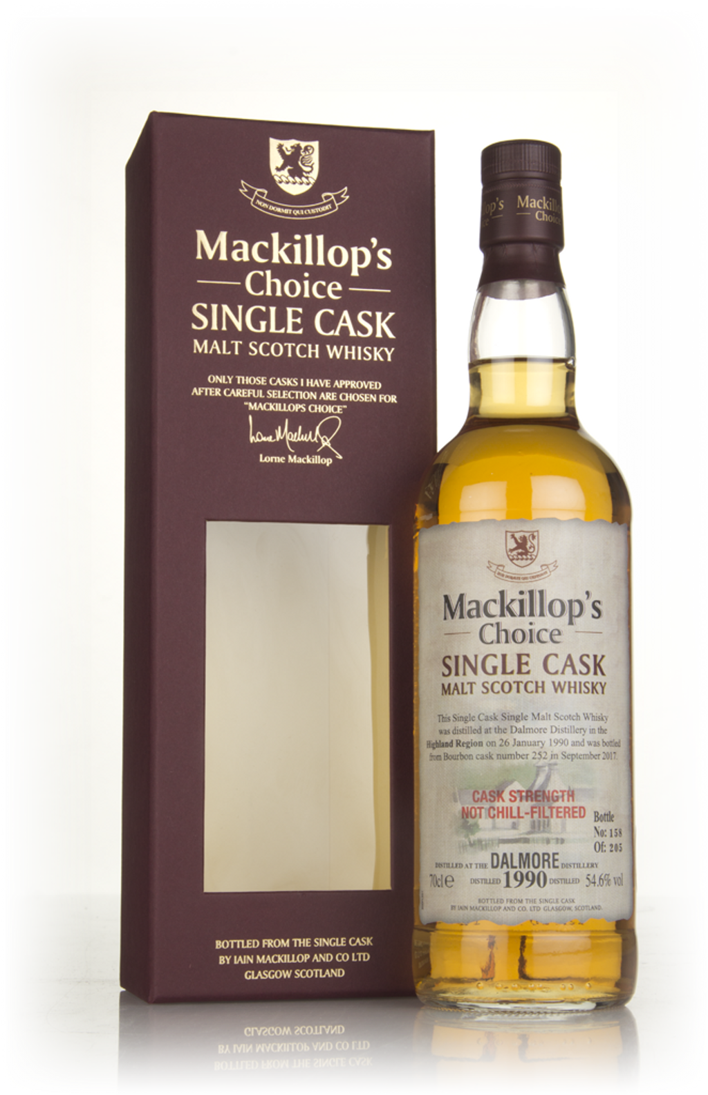 Mackillop's choice Dalmore ダルモア 1990 1990 Mackillop's Choice Single Cask Dalmore Single Malt