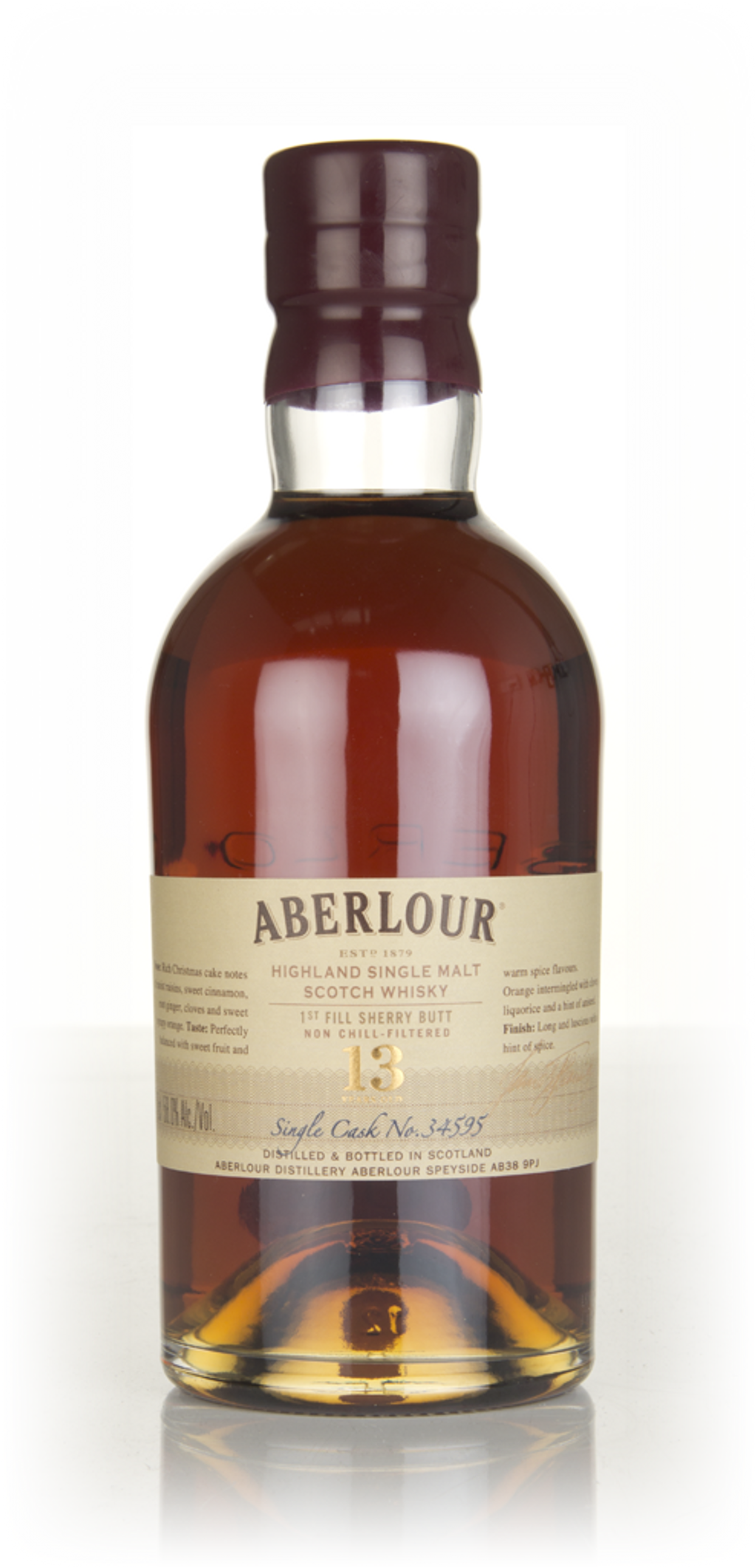 【新品・未開封】Aberlour 13YearOld Scotch Whisky Aberlour 13 Year Old (cask 34595) Single Cask 70cl Whisky