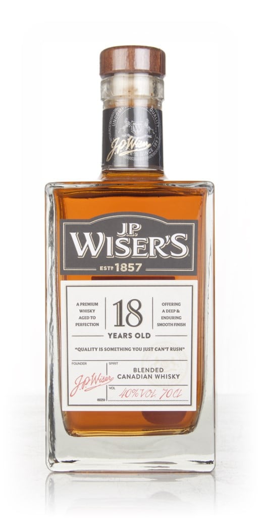 J.P. Wiser's 18 Year Old 70cl 70 cl / 40% ABV 8
