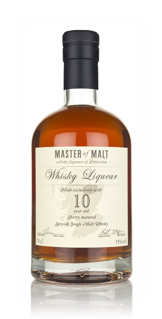 Master of Malt 10 Year Old Speyside Whisky Liqueur 70cl | Master