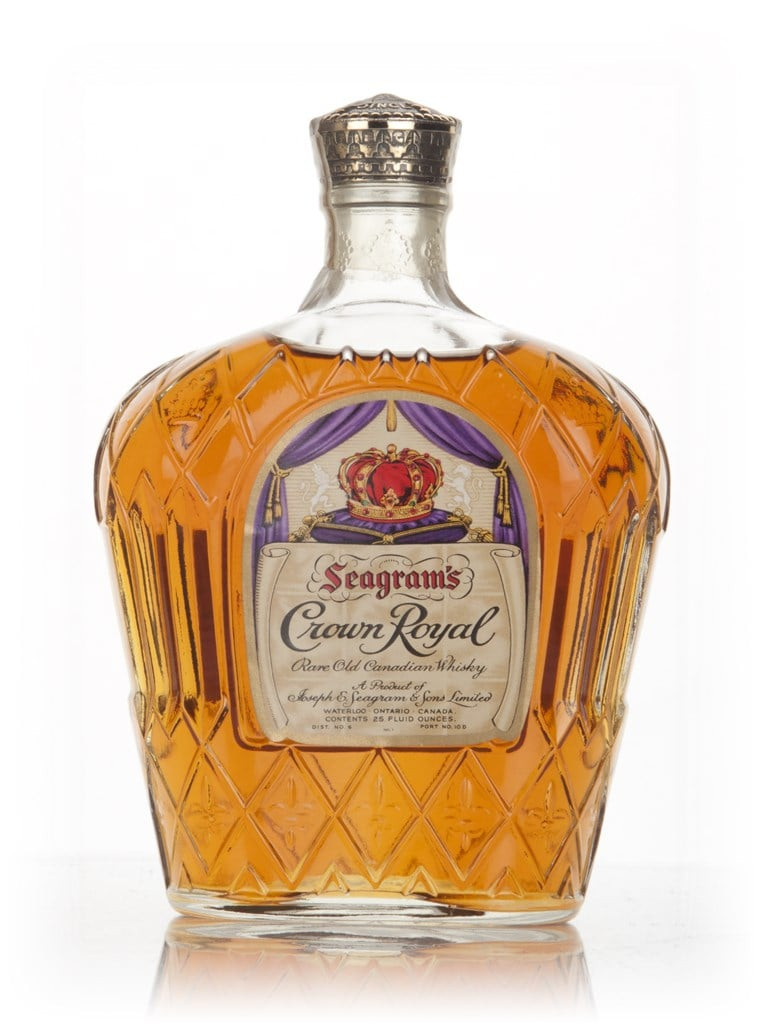 Seagram's Crown Royal Canadian Whisky - 1970s 71cl | Master Of Malt