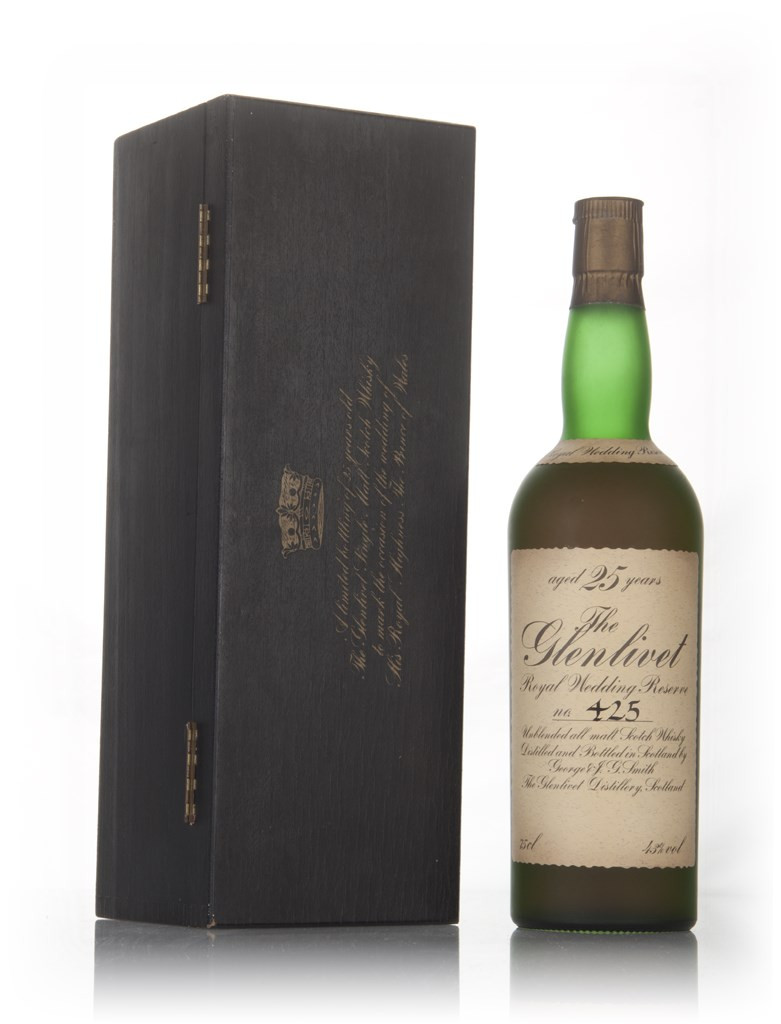 The Glenlivet 25 Year Old Royal Wedding Reserve 70cl Whisky