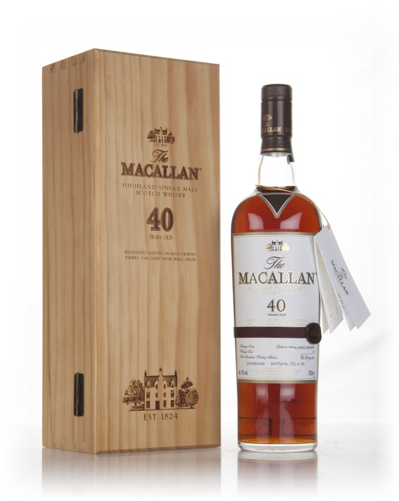 The Macallan 40 Year Old 2016 Release 70cl Whisky | Master Of Malt