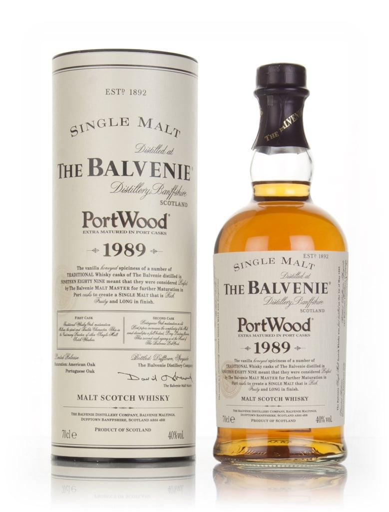 Balvenie 1989 PortWood Finish 70cl Whisky | Master Of Malt