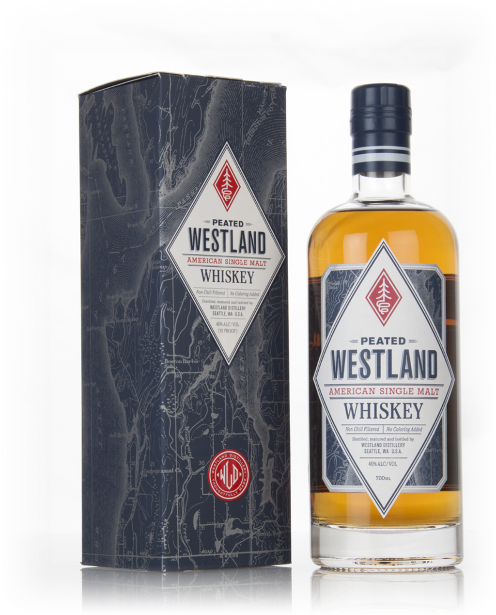 【限定】ウエストランド　ピーテッド(Westland Peated)　700ml 限定】ウエストランド ピーテッド(Westland Peated) 700ml