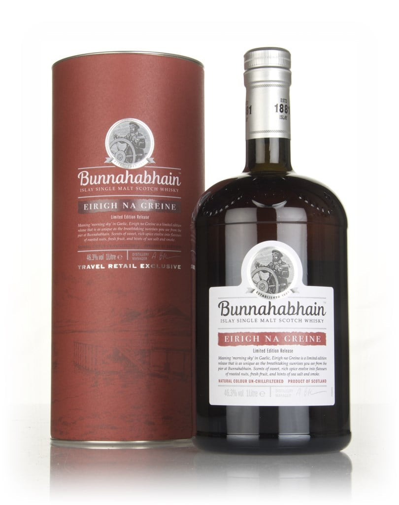 Price Drop Bunnahabhain Eirigh Na Greine 100cl 100 cl / 46.3% ABV 19