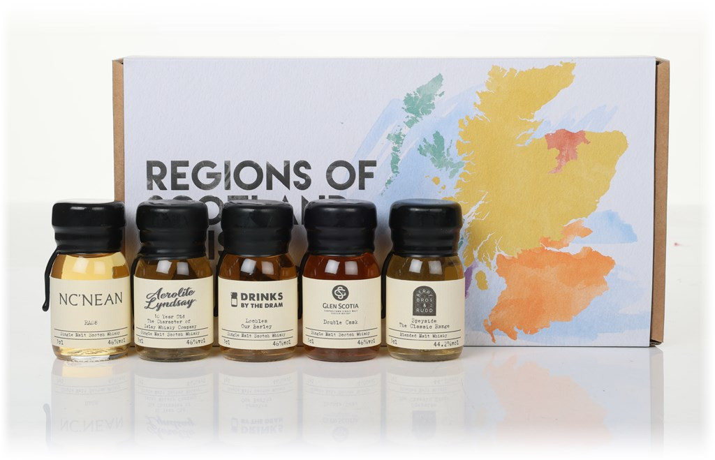 Regions of Scotland Whisky Tasting Set 15cl | Master Of Malt