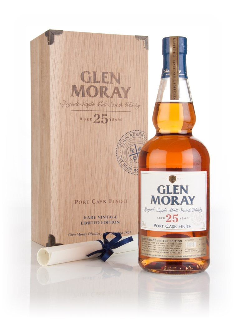 Glen Moray 25 Year Old 1988 Port Cask Finish 70cl Whisky | Master