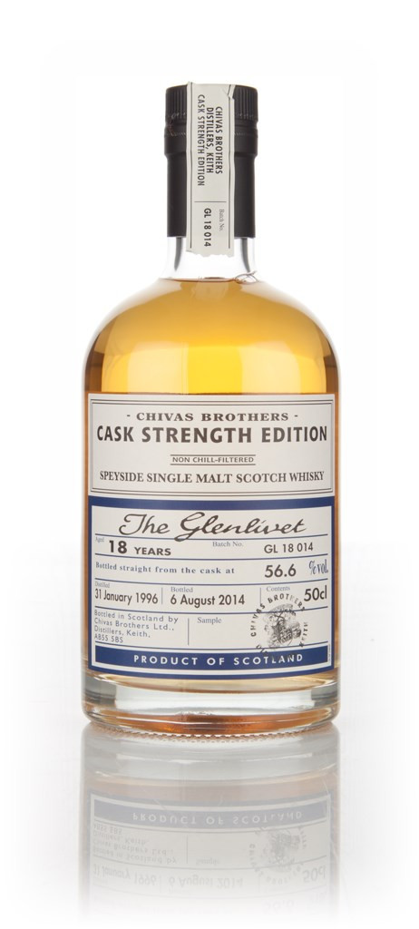 The Glenlivet 18 Year Old 1996 - Cask Strength Edition (Chivas