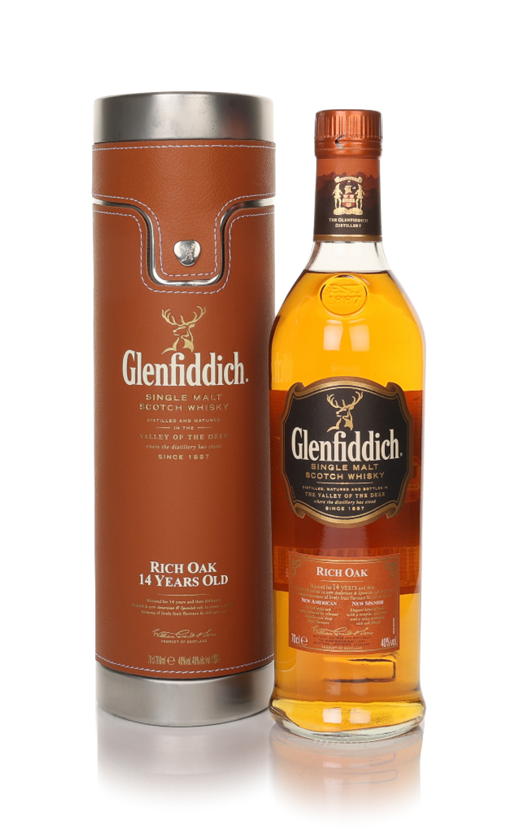 Glenfiddich リッチオーク 14年 700ml グレンフィディック リッチオーク 14年：700ml [79582]品切(35-4