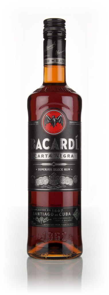 Bacardi Carta Negra (40%) 70cl Rum | Master Of Malt