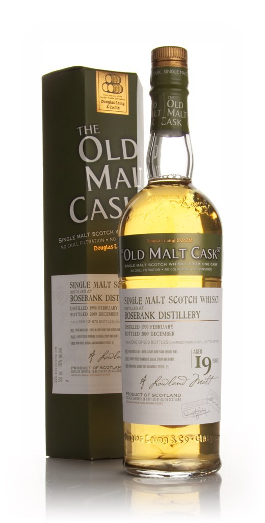 Rosebank 19 Year Old 1990 - Old Malt Cask (Douglas Laing) 70cl