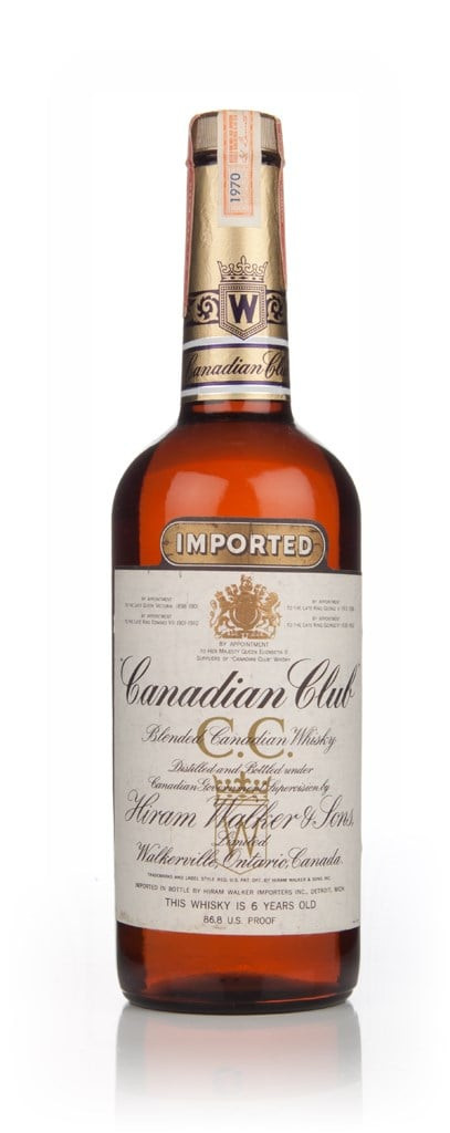 Canadian Club 6 Year Old Whisky - 1970 76cl | Master Of Malt