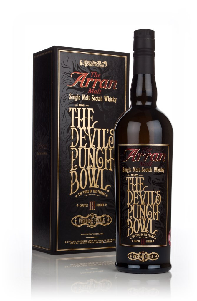 ウイスキー Arran The Devil's Punch Bowl Chapter 3 Arran The Devil's Punch Bowl Chapter III - The Fiendish Finale