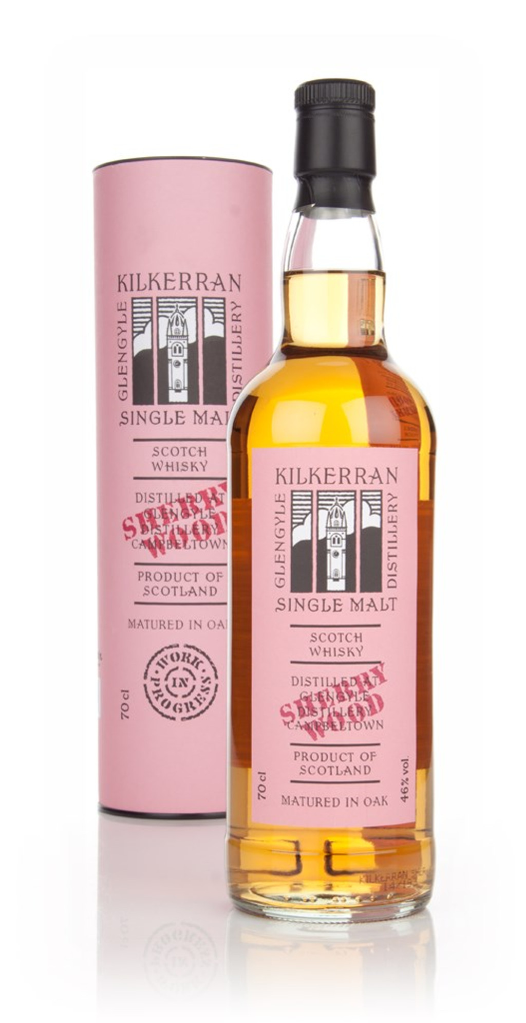 Kilkerran Work In Progress (6th Release) - Sherry Wood 70cl Whisky