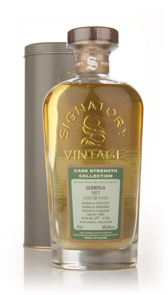 Glenisla 28 Year Old 1977 - Cask Strength Collection (Signatory