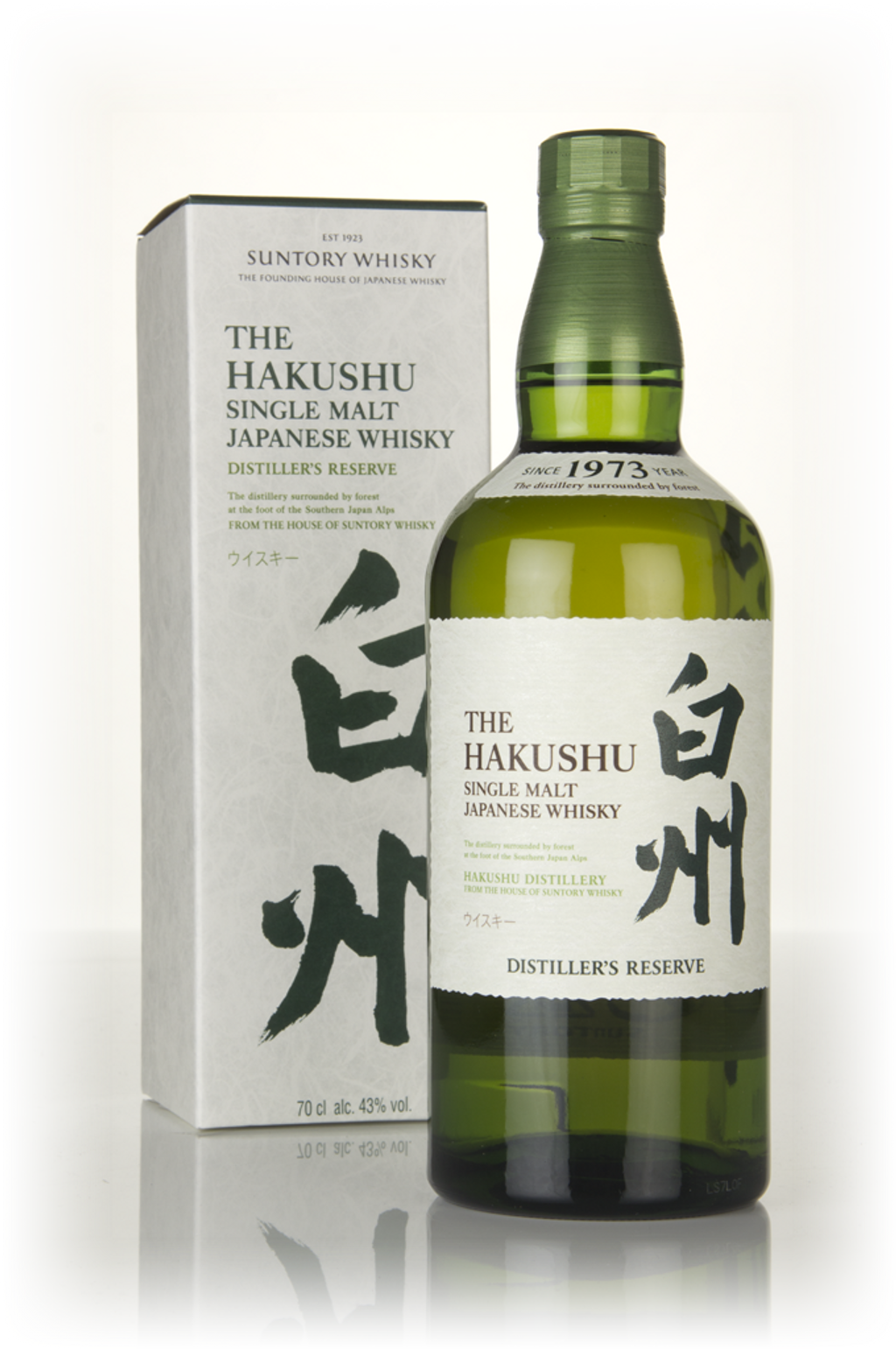 THE HAKUSHU SINGLE MALT 750ml 1973年製造 THE HAKUSHU SINGLE MALT WHISKY 1973年