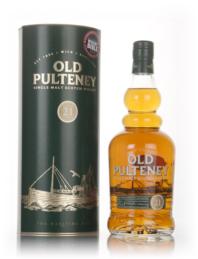 OLD PULTENEY 21年 シングルモルトウイスキー Old Pulteney 21 Year Old 70cl Whisky | Master Of Malt