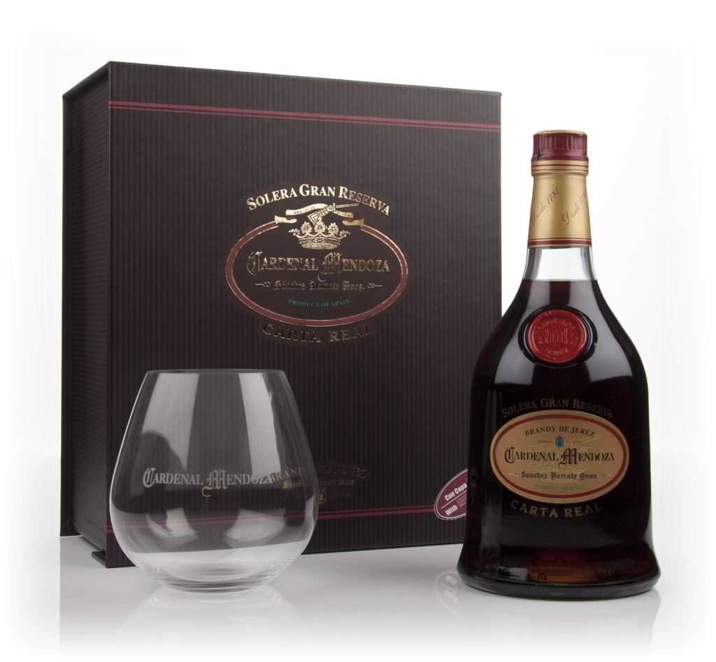 Cardenal Mendoza Carta Real With Riedel Snifter 70cl | Master Of Malt