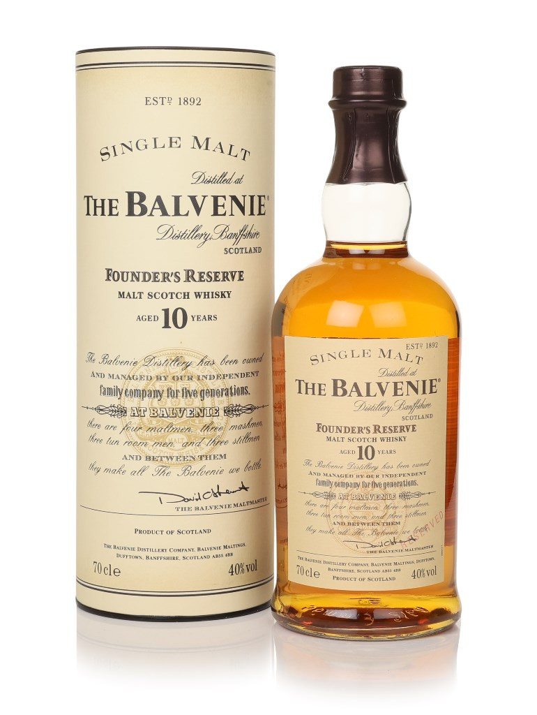 Balvenie 10 Year Old Founder's Reserve 70cl Whisky | Master Of Malt