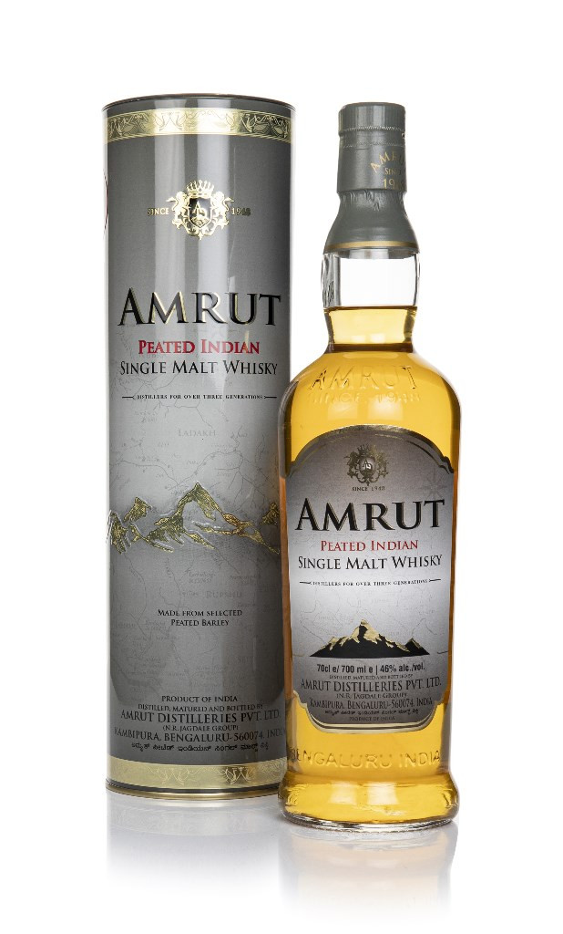 Amrut Peated Single Malt Whisky 70cl 70 cl / 46% ABV 16