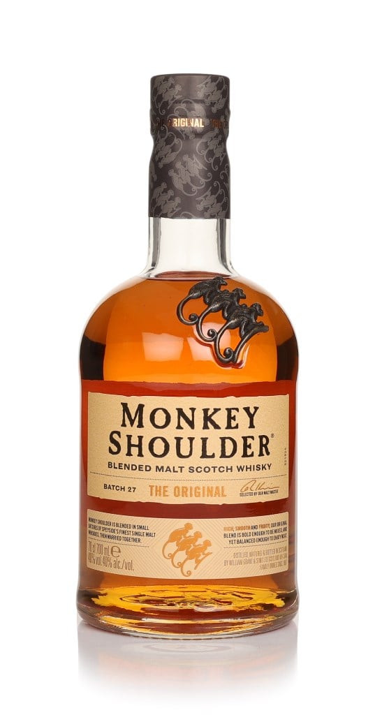 Best Seller Monkey Shoulder Blended Malt Scotch Whisky 70cl 70 cl / 40% ABV 486