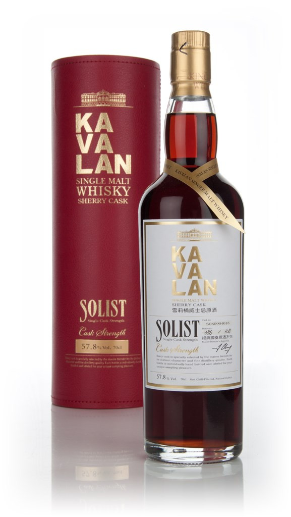 Kavalan Solist Sherry Cask Matured (cask 60821049) 70cl Whisky