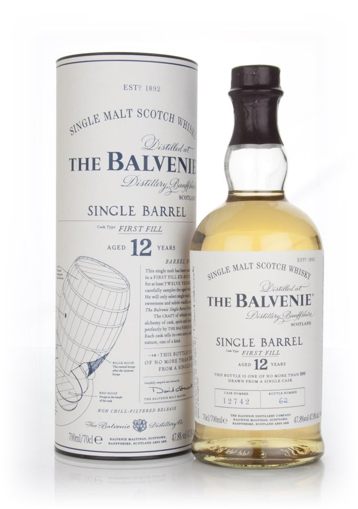Balvenie 12 Year Old Single Barrel - First Fill 70cl Whisky