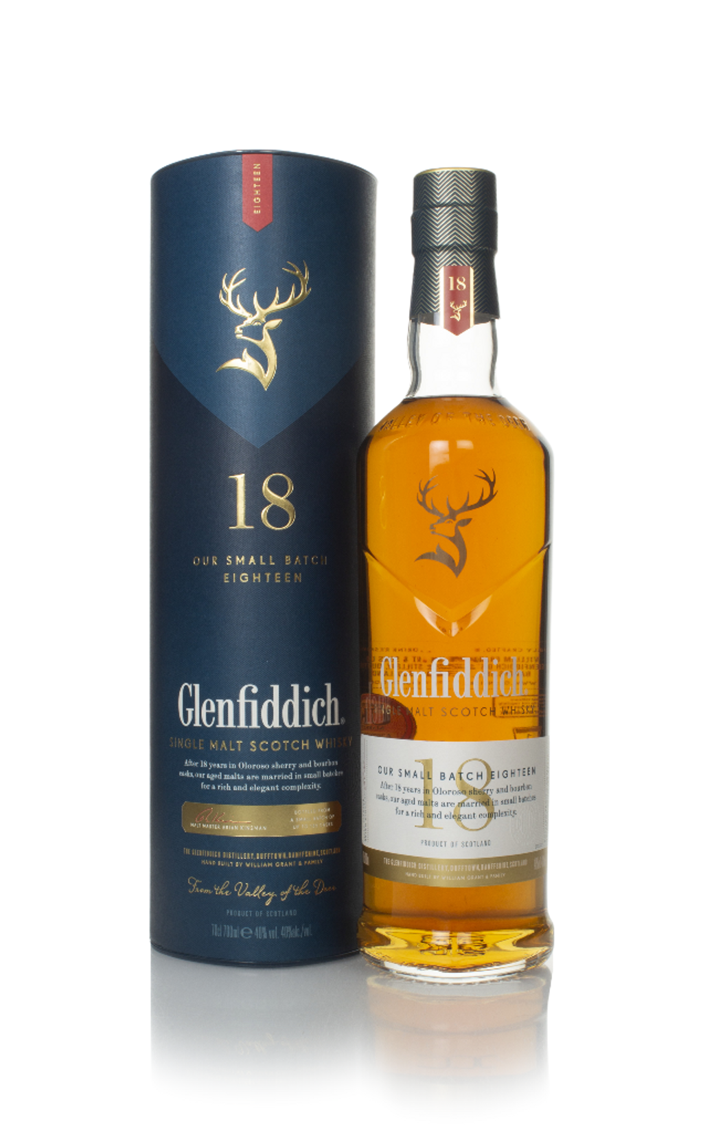 D*k様 Glenfiddich 18 Year Old 700ml3本セット Glenfiddich 18 Year Old Limited Edition Design + Flask