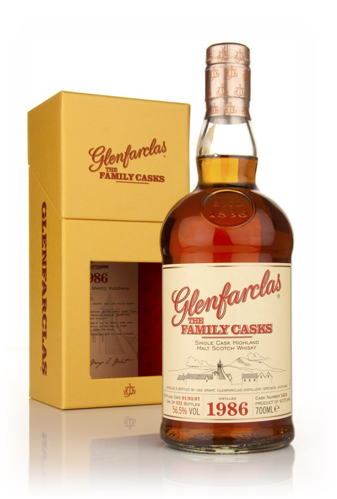 【最安値】〈Glenfarclas〉 4本セット Glenfarclas 1986 Family Cask 70cl Whisky | Master Of Malt