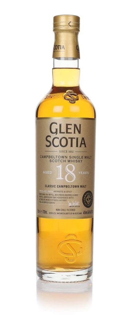 Glen Scotia 18 Year Old 70cl 70 cl / 46% ABV 9