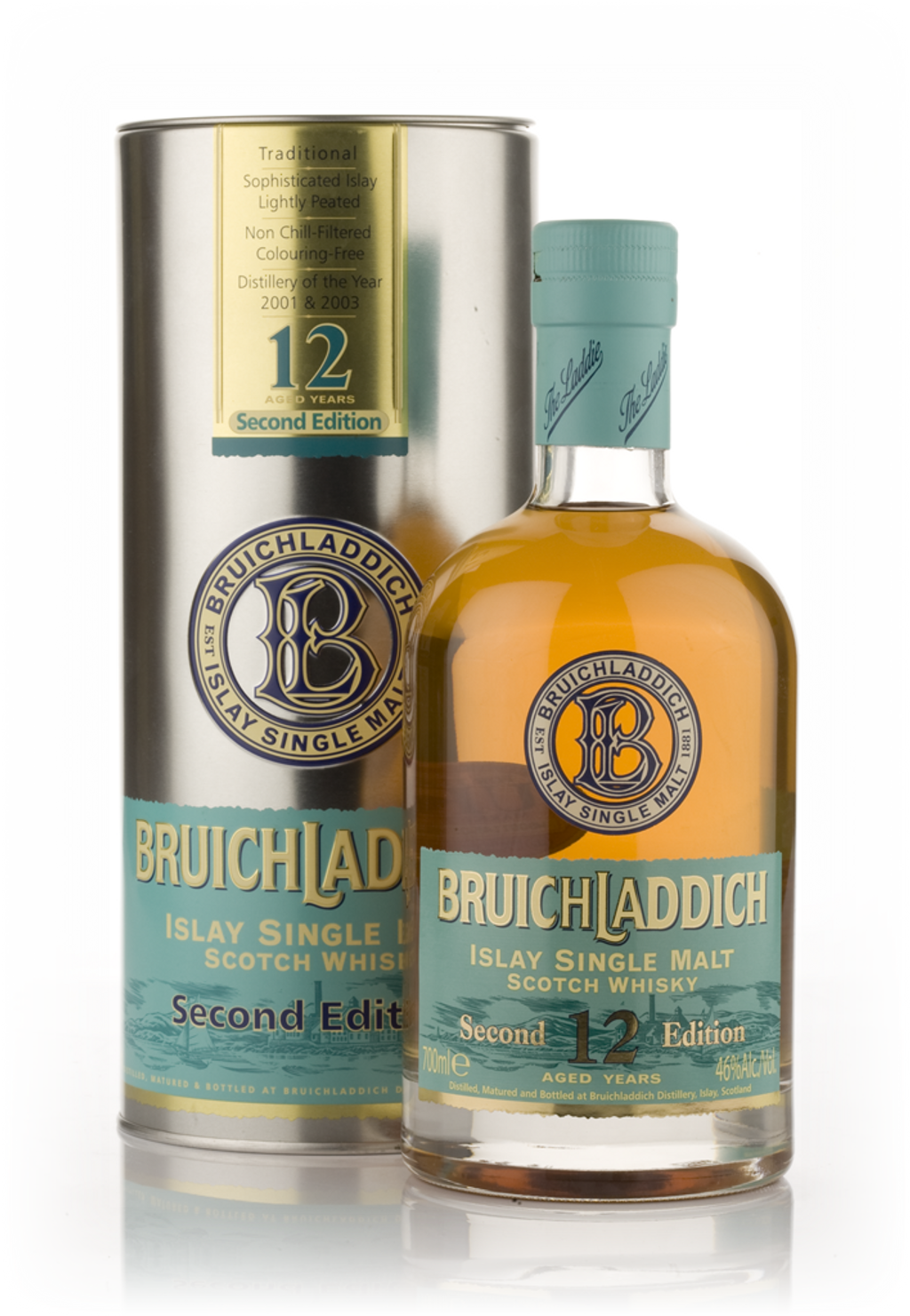ブランデー Bruichladdich 12 Year  Second Edition Bruichladdich 12 Year Old (2nd Edition) 70cl Whisky | Master