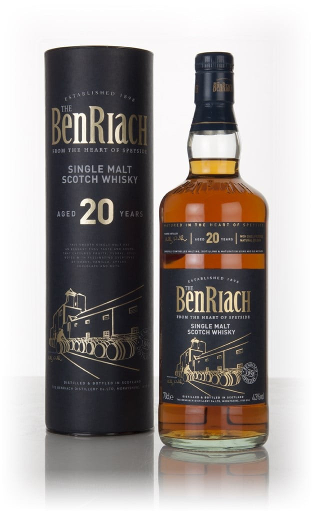BenRiach 20 Year Old - Pre 2017 70cl Whisky | Master Of Malt