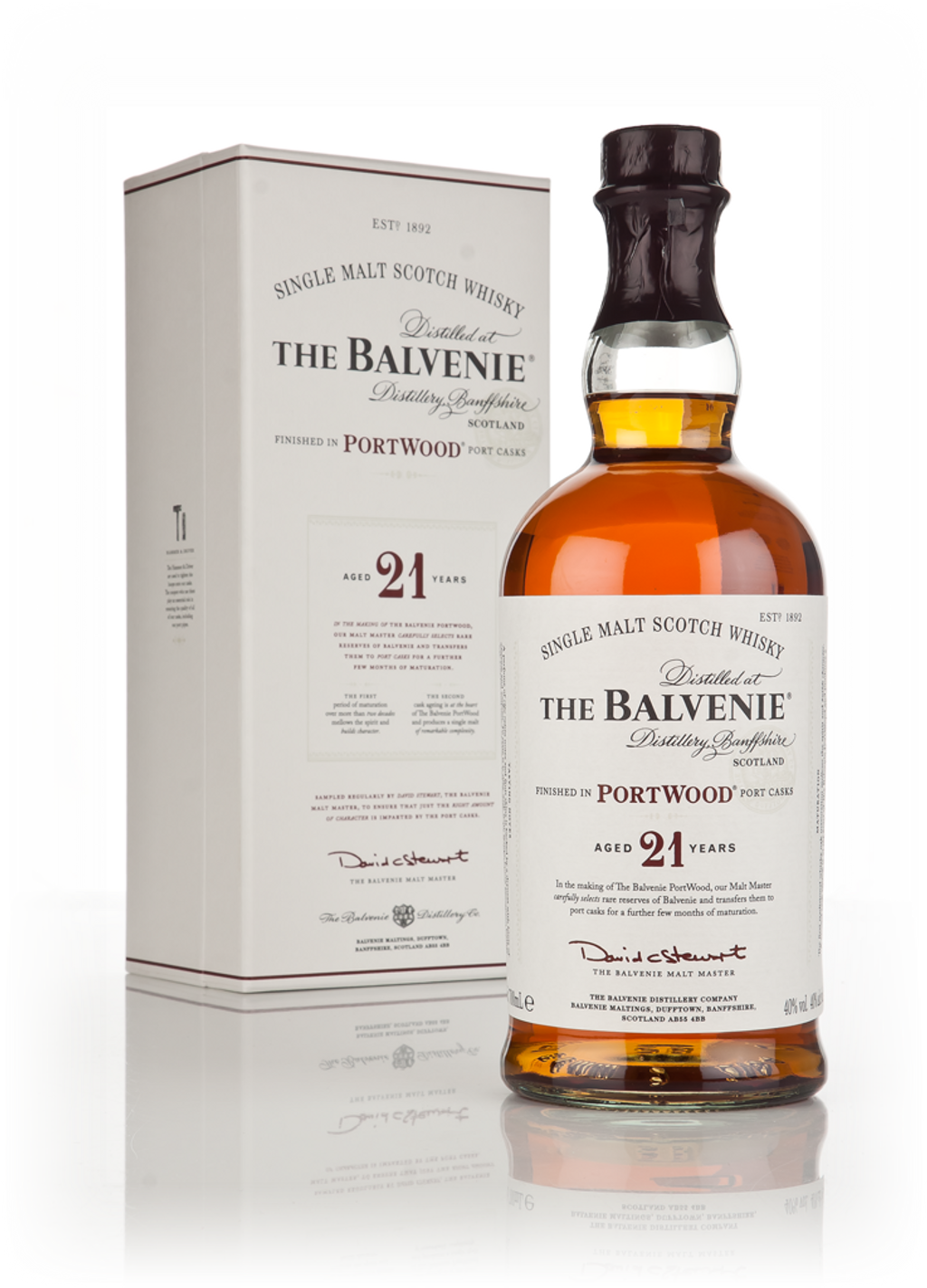 希少THE BALVENIE PORTWOOD 21年 700ml旧型47.6度 The Balvenie Portwood 21Yo- 70Cl – Vintage Wine Cellar Lebanon