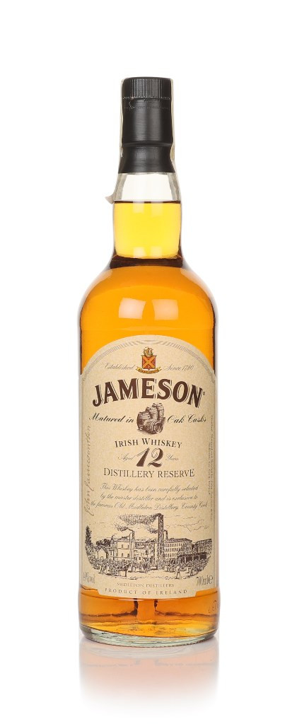 Jameson 12 Year Old Distillery Reserve - 1990s 70cl Whiskey