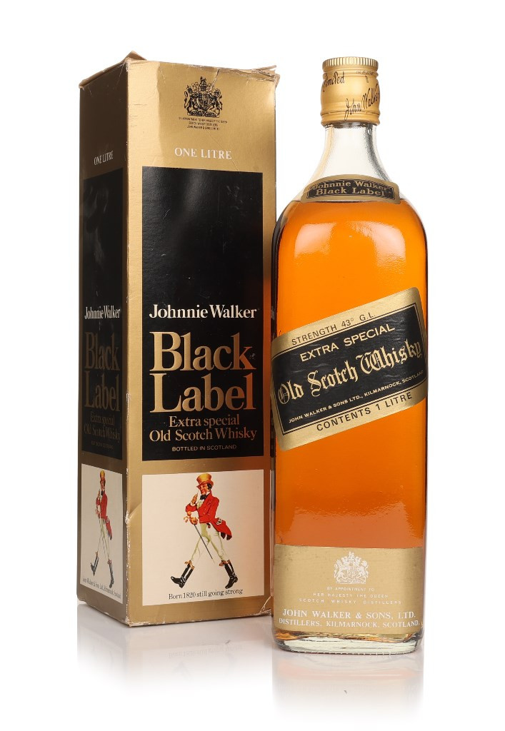 Johnnie Walker Extra Special Black Label - 1960s (1L) 100cl Whisky