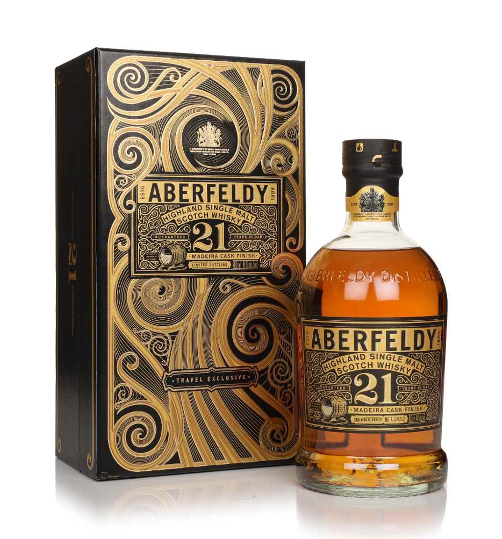 アバフェルディ21年MADEIRA CASKS Aberfeldy 21 Year Old Madeira Cask 70cl Whisky | Master Of Malt