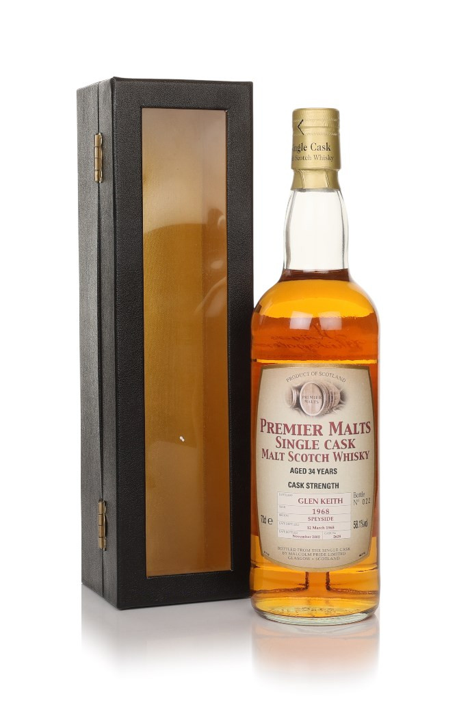Glen Keith 34 Year Old 1968 Premier Malts 70cl Whisky | Master Of Malt